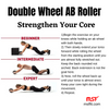 Double Wheel AB Roller
