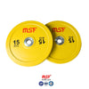 Weightlifting Set Color Bumper Plate Medium Ring 170kg (Imported)