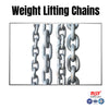 Weightlifting 5 Feet Chain