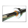 Olympic Weightlifting/Power Lifting Barbell 7.2 Feet, Grip 30 mm Gun Metal Bush, Net Weight 20 kg. Load Capacity 816 kg.