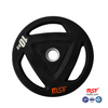 Rubber Coated Tri Grip Weight Plate 51 mm Engraving Logo (Imported)