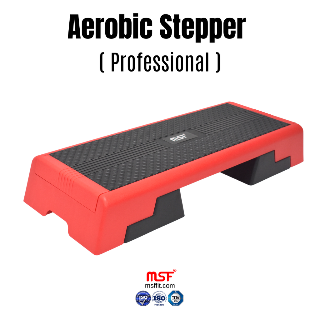 Aerobic Stepper Professional, Size- 98 X 38 X 15/20/25 cm
