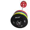 Weightlifting Set Color Bumper Plates 170 kg SS Ring (imported)