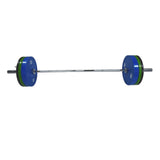 Weightlifting Set Color Bumper Plate Medium Ring 170kg (Imported)