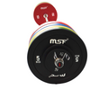 Weightlifting Set Color Bumper Plates 170 kg SS Ring (imported)