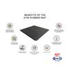 Interlocking Rubber Floor Mat (Pack of 5 No.)