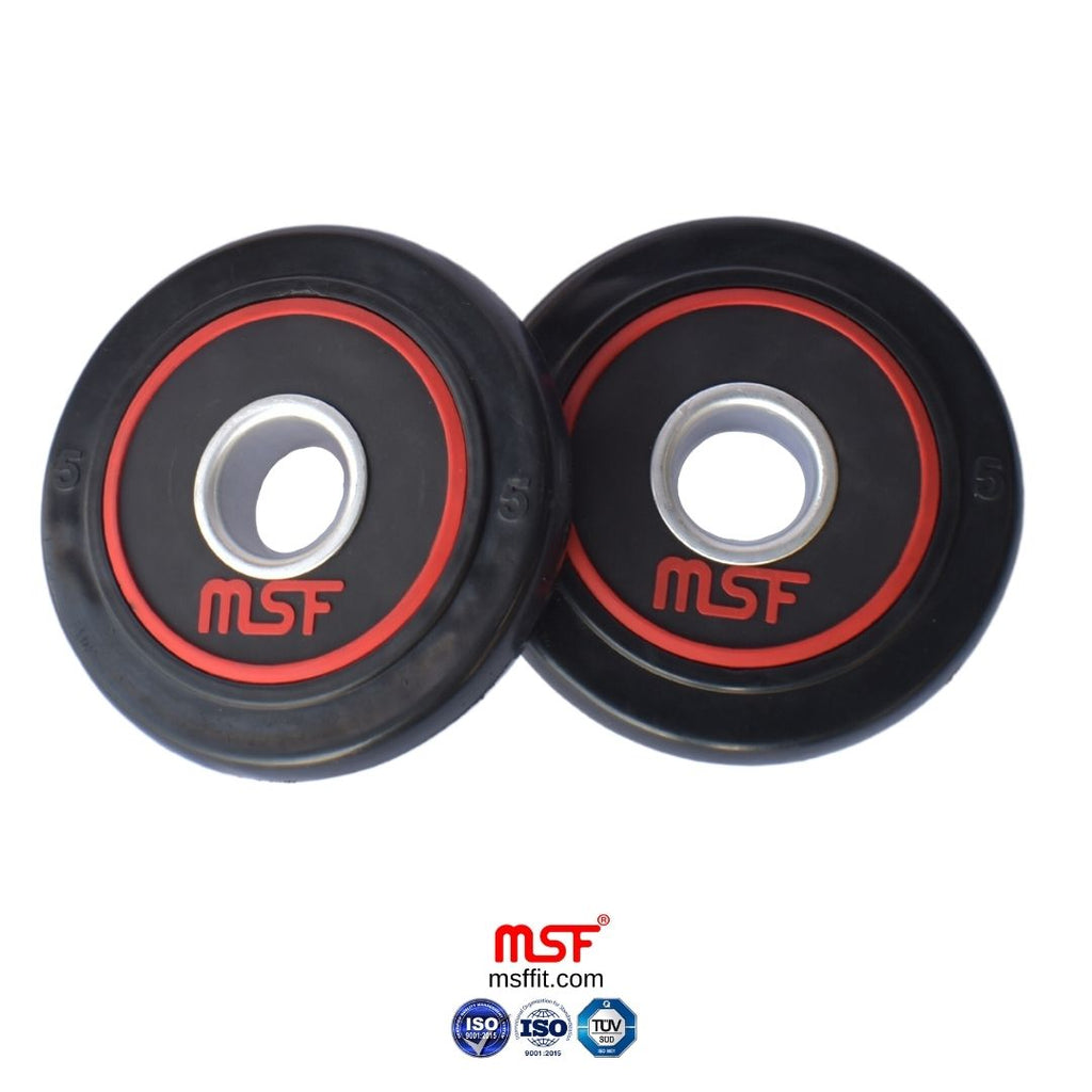 TPR (Thermoplastic Rubber) 4-Grip weight Plate