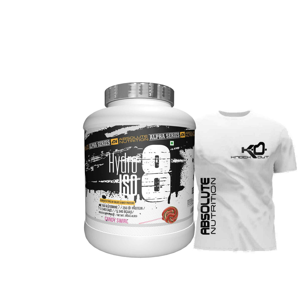 Absolute Nutrition’s Alpha Series Hydro ISO8 2 KG (Free T-Shirt) ₹5,739.18 ₹6,999.00