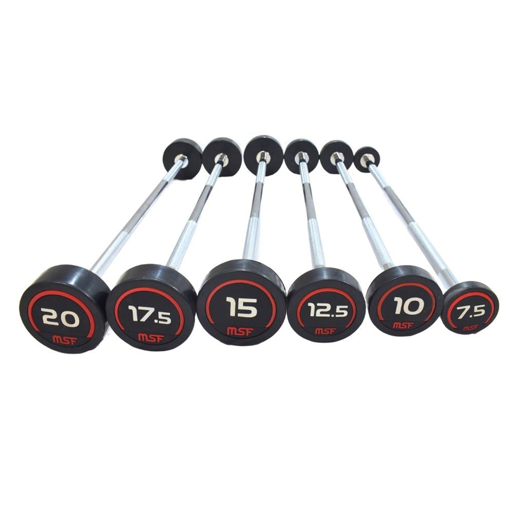 TPR (Thermoplastic Rubber) Fixed Barbell Straight