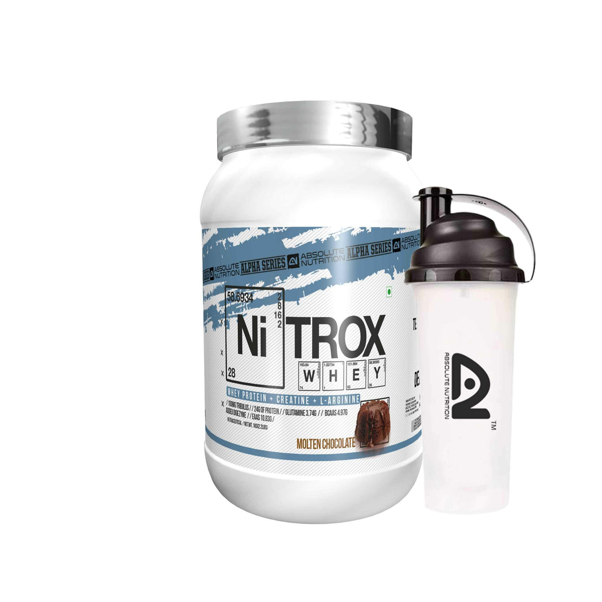 Absolute Nutrition’s Alpha Whey Nitrox Protein Powder 1 KG (Free Shaker) ₹2,951.18 ₹3,599.00