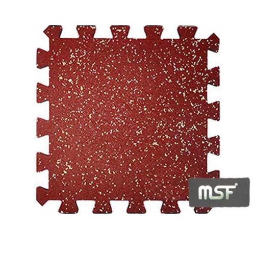 Rubber Flooring Interlocking Tile Premium Quality (Pack of 10 No.)