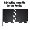 Interlocking Rubber Floor Mat 10mm (Pack of 5 No.)