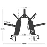 T-bar Row Handle for Shoulder Squat