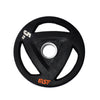 Rubber Coated Tri Grip Weight Plate 51 mm Engraving Logo (Imported)