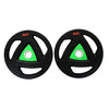 Rubber Coated Tri Grip Color Mark Weight Plate (51 mm)