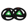 Rubber Coated Tri Grip Color Mark Weight Plate (51 mm)