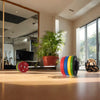 Weightlifting Set Color Bumper Plates 170 kg SS Ring (imported)